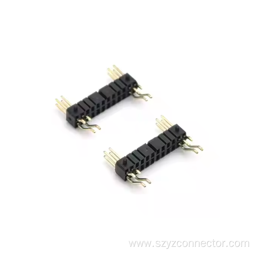 1.27mm Pin Header Dual Row Right Angle